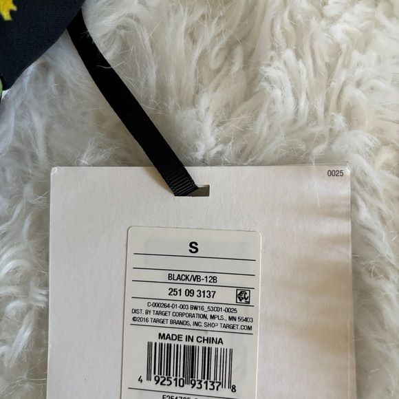 Victoria Beckham for Target Black Floral Dress Small NWT - Picture 7 of 14